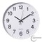 Clockswise Black Analog Clock – Silent, Non-Ticking for Wall, Office Desk, Table and Shelf, Battery-Operated Perfect for Home Office, Farmhouse Kitchen Decor, Bathroom, School and Bedroom Decor